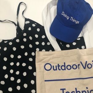 Outdoor Voices Polka Dot Dress Bundle